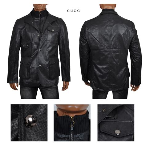 chaqueta piel gucci hombre|Chaquetas de piel de hombre.